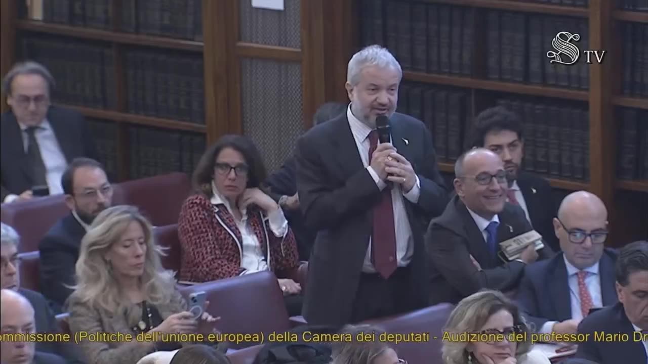 🔴 Domande e considerazioni del Sen. Borghi in occasione dell'audizione Draghi in Commiss. congiunte.