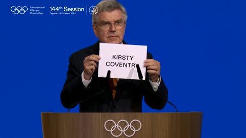 First female and African Kirsty Coventry elected IOC president