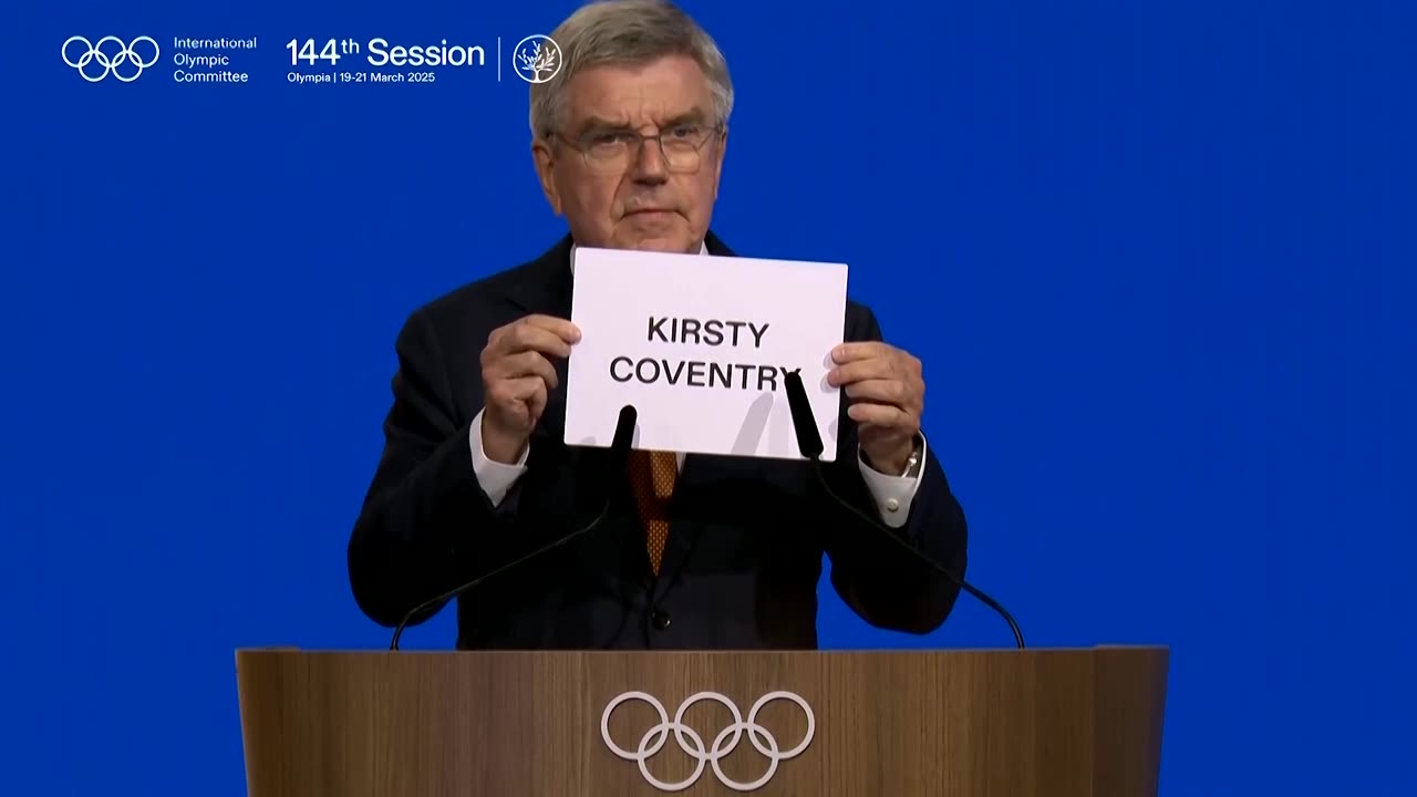 First female and African Kirsty Coventry elected IOC president