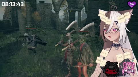 🐾♡🦴ˎˊ˗ (18+) WILL I BECOME THE ELDEN LORD ⛓️HOWLATHON DAY 49⛓️[vod archive]