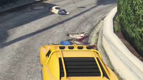 GTA V 127Killing Michael for stealing my car💥