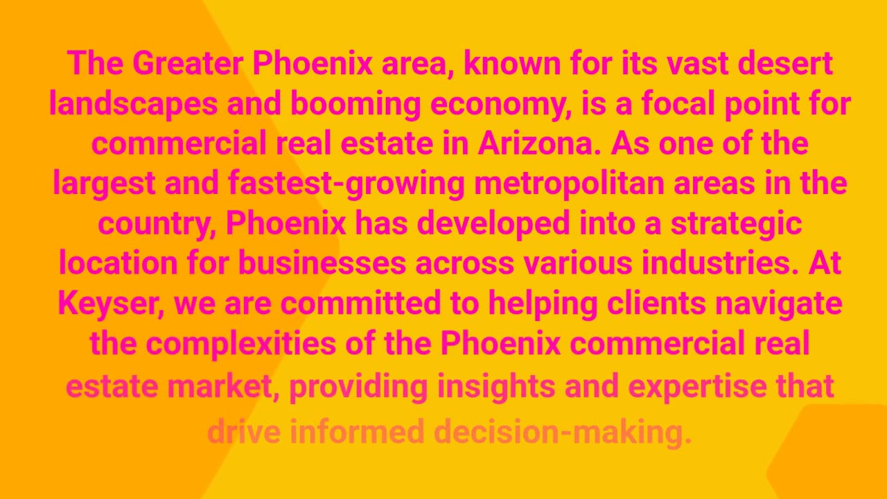 Keyser - Experienced Commercial Real Estate in Phoenix, AZ