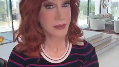 Hollywood elitist Kathy Griffin has posted a disturbing video showing President