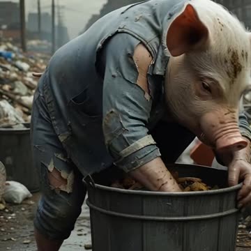 Pig love cat viral video