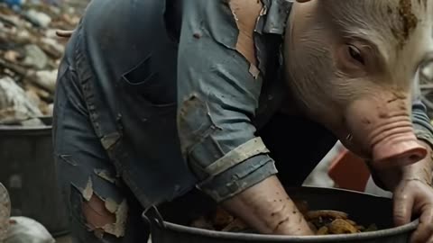 Pig love cat viral video