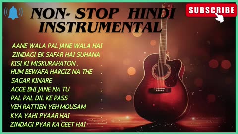 Non Stop Hindi Instrumental #guitar #instrumental #instrumentalmusic #music