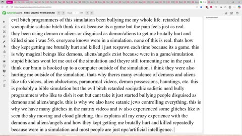 evil bitch programmers been bullying me my whole life!