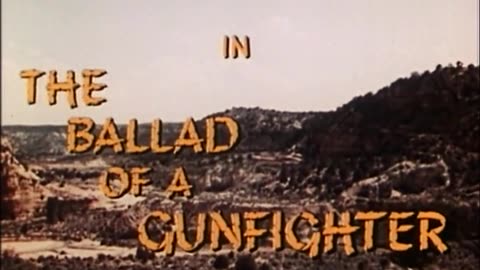The Ballad Of A Gunfighter (Western 1964) Marty Robbins