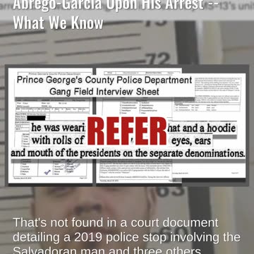 DHS Spokesperson Claimed 'Rolls Of Cash And Drugs' Found On Abrego-Garcia At Arrest -- What We Know