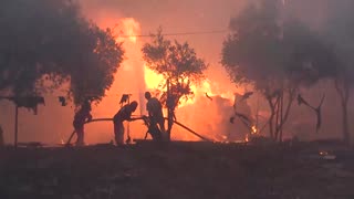 Wildfires kill two in Turkey, little-known group claims arson attacks