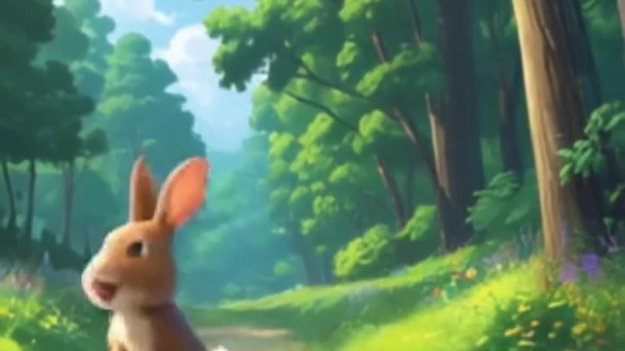 The Rabbit and the Tortoise in the Rain | A Heartwarming Tale of Friendship & Kindness 🌧🐰🐢