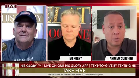 Bo Polny w/ Pastor Dave & Andrew Sorchini on Take Five: Siituation Update! - 6/25/25