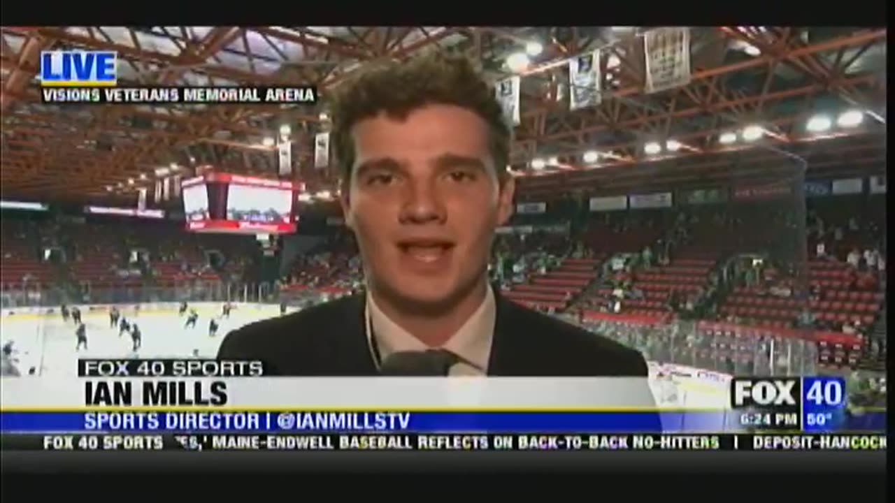 Bob Howard On FOX 40 - Game 3 - Black Bears vs. Thunderbirds