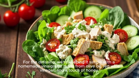 Chicken Salad Recipe | Creamy, Crunchy & Perfect for Meal Prep #EasyMeals
