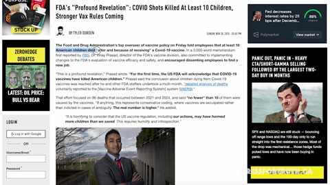 The FDA's Deadly Admission: COVID Shots Killed Our Kids