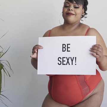 ✨ Stunning Plus Size Bikini Look with Red Dress Vibes ✨