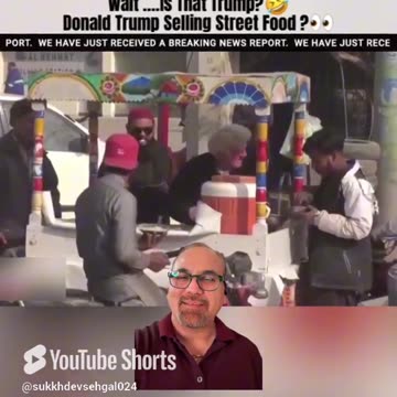 This Donald Trump Lookalike Will Shock You! #ViralVideo #ViralShorts # #YouTubeShorts #ReactionVideo