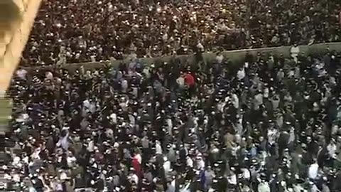 THOUSANDS attend Selichot at Western Wall in JERUSALEM between Rosh Hashanah and Yom Kippur