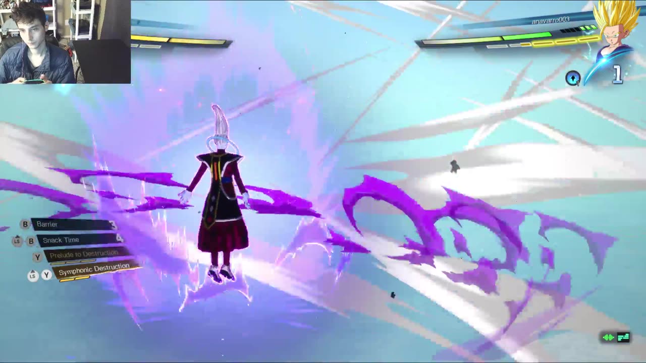 Dragon Ball Sparking Zero Online Battle #3 - Super Saiyan 2 Gohan VS Whis