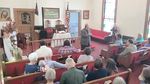 Vernon Chapel Sunday Service (Acts Ch.1:3 The Kingdom of GOD) led by Danny Williams 6/8/2025