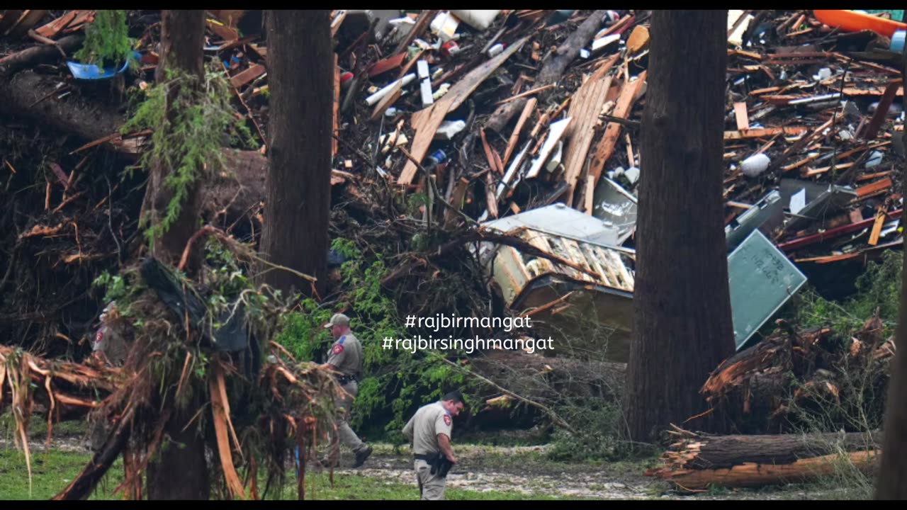 15 children are among the dead from Texas flash floods as rescuers search for the missing