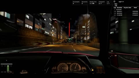 BeamNG Z31 Shinkanjyo Anticlockwise Time Trial