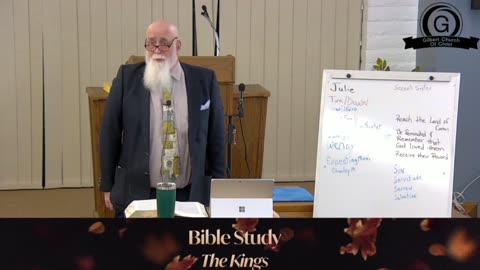 Sunday communion and lesson and songs