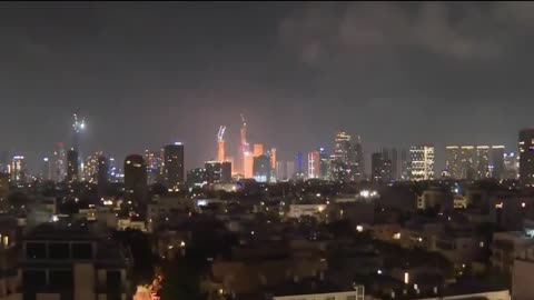 israel getting pummeled by iran