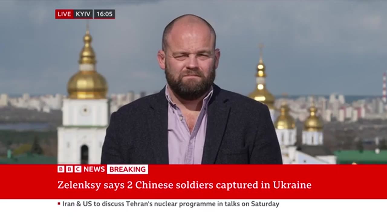 Ukraine captures two Chinese soldiers on Ukrainian territory