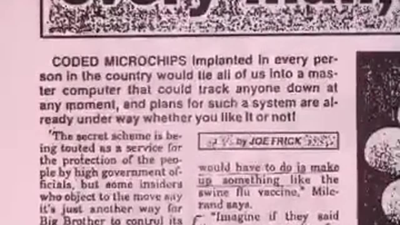 Now they’re just using nano tech and smart dust instead…