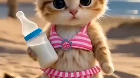 Breaking: Cat Dance ❤️| Cute kitten #ai #cat #lovecats #cats#catvideos #funny #k