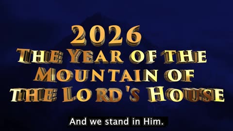 This is a year of purging and consecration, a year where the Lord will restore His Church.
