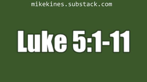 Luke 5:1-11