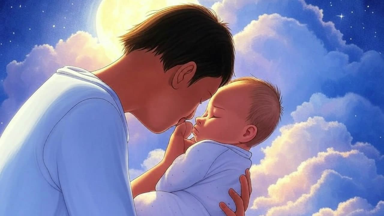 Luna’s Kiss Baby Sleep Music for Deep Sleep | CrystaVibeMusic