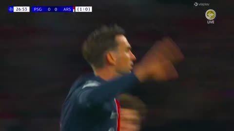 28 | GOAL: PSG 1-0 Arsenal [agg 2-0] (Fabián Ruiz)