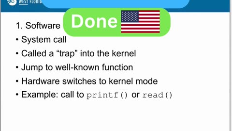 Student Work(Presentation) | COP 4634 Part 2 Process Concepts Presentation | Operating Systems | UWF
