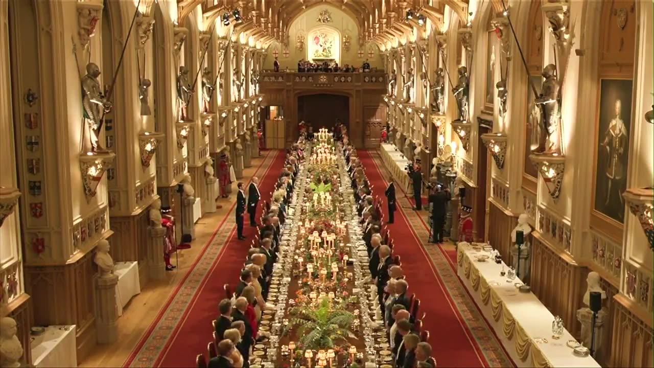 King Charles III: "Allow me to propose a toast to President Trump and the First Lady