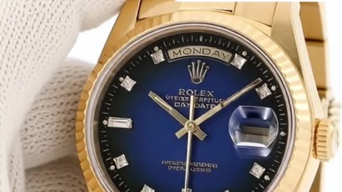Rolex Blue Dial Men’s Watch