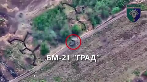 🔥💥 Ukraine Russia War | Russian BM-21 Grad MLRS Destroyed in Ukraine | RCF