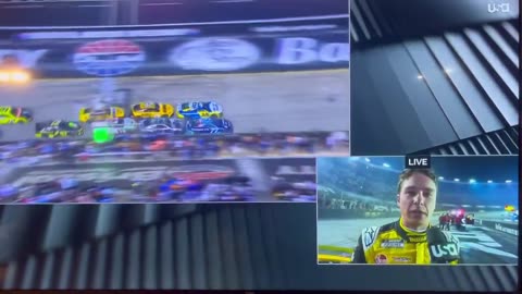 NASCAR Driver Christopher Bell just dedicated his win tonight at Bristol to CHARLIE KIRK