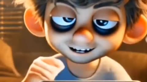 cartoon boy animation 3D