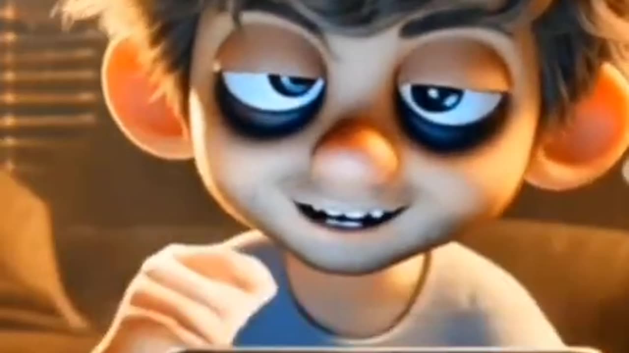 cartoon boy animation 3D