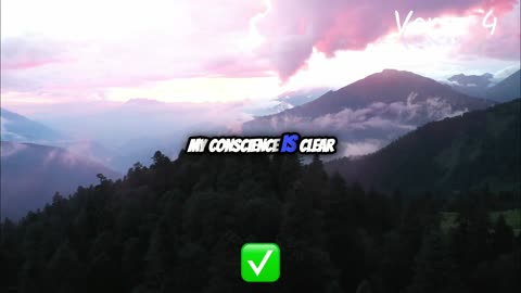 Bible Verse for the day. Clear Conscience, Divine Judgment