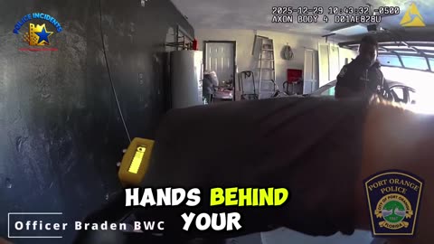 Port Orange Suspect Runs from Officers, Tasered in Garage Chase