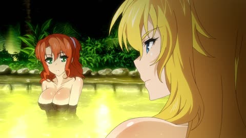 Anime Dragonar Academy-When a maid try to undress you
