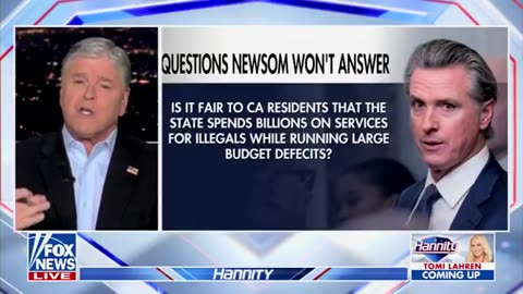 WOW! Sean Hannity EXPOSED how Gavin Newsom's California doesn't even track crimes...