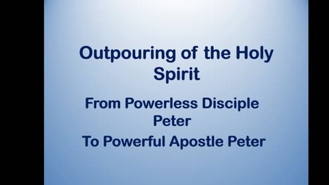 Outpouring of the Holy Spirit (Great Awakening)