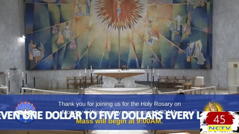 NCTV45 CATHOLIC MASS HOLY SPIRIT PARISH (ST VITUS) 9:00 AM MON JAN 26 2026
