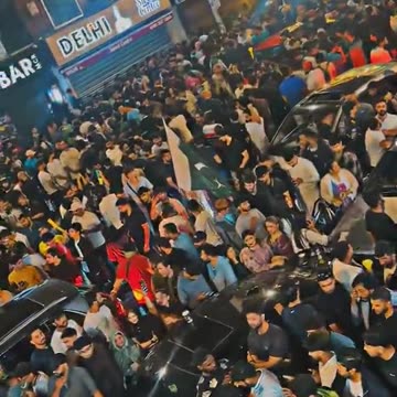 Pakistan Independence Day. Islamabad? No, Manchester.