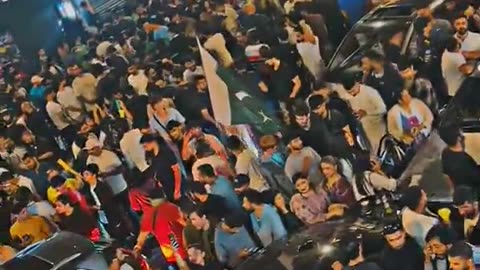 Pakistan Independence Day. Islamabad? No, Manchester.